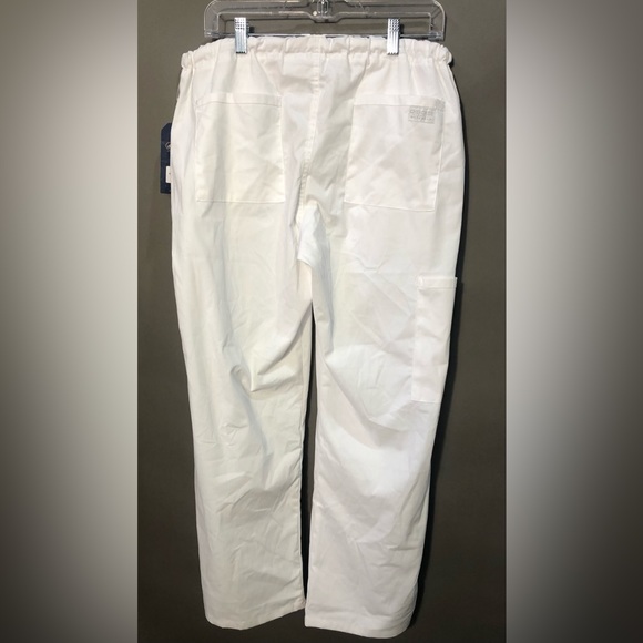 NWT Cherokee Workwear Professionals Stretch Drawstring Scrub Pants Sz Med Petite - Picture 5 of 7